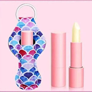 Chapstick/Lipstick Holder Keychain